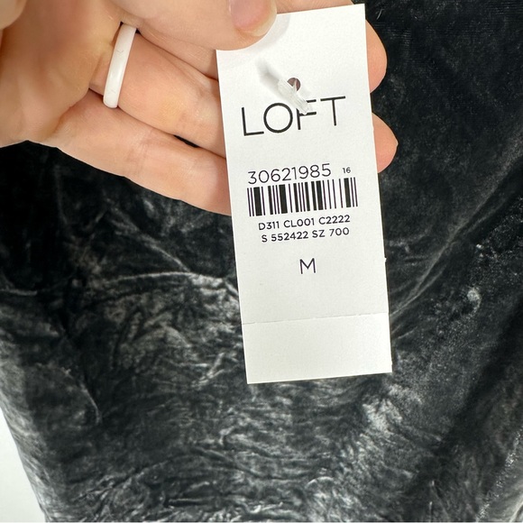 New Ann Taylor Loft Crushed Velvet Camisole Tank Top Medium - Picture 4 of 6